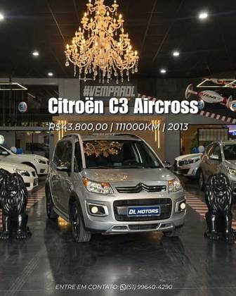 CITROËN AIRCROSS 1.6 EXCLUSIVE 16V FLEX 4P AUTOMÁTICO CITROËN AIRCROSS 1.6 EXCLUSIVE 16V FLEX 4P AUTOMÁTICO